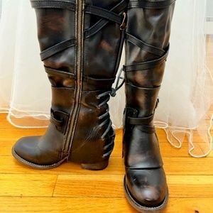 FREEBIRD CASSIUS WOMENS LEATHER BOOTS